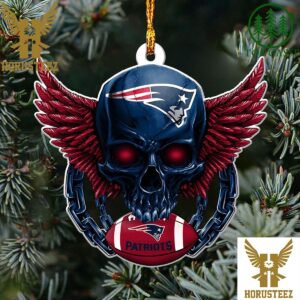 NFL New England Patriots Xmas 2023 Christmas Tree Decorations Ornament