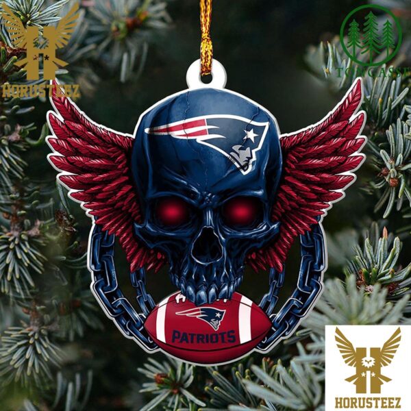 NFL New England Patriots Xmas 2023 Christmas Tree Decorations Ornament