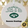 NFL Philadelphia Eagles Santa Stop Here NFL Football 2023 Decorations Christmas Ornament