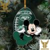 NFL New York Jets Xmas American US Eagle Christmas Tree Decorations Ornament