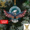 NFL Pittsburgh Steelers Xmas American US Eagle Christmas Tree Decorations Ornament