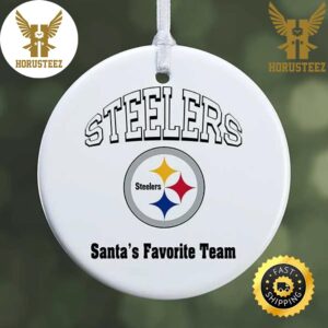 NFL Pittsburgh Steelers Personalized NFL Football 2023 Decorations Christmas Ornament