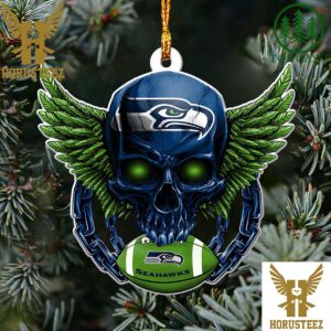 NFL Seattle Seahawks Xmas 2023 Christmas Tree Decorations Ornament