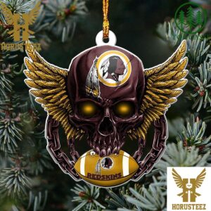 NFL Washington Redskins Xmas 2023 Christmas Tree Decorations Ornament