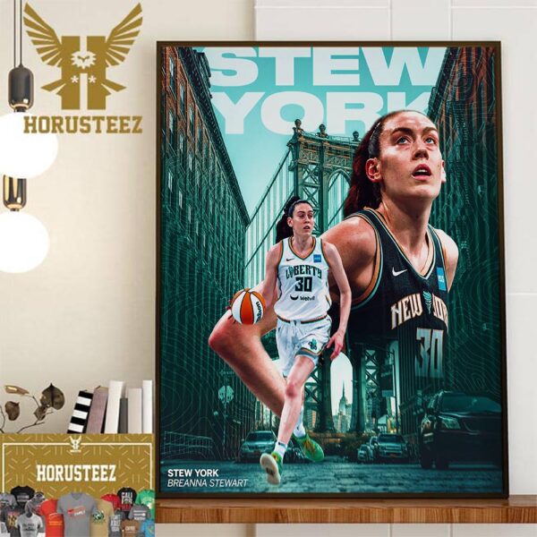 New York Liberty Breanna Stewart Is The 2023 WNBA MVP Home Decor Poster Canvas