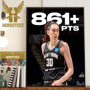 New York Liberty Breanna Stewart Is The WNBA Record For Most Points In A Single Season Home Decor Poster Canvas