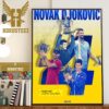 Novak Djokovic Grand Slam Legacy 24 And Counting Home Decor Poster Canvas