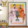 Inter Miami Vs Houston Dynamo For The Lamar Hunt US Open Cup Final 2023 Official Poster Home Decor Poster Canvas