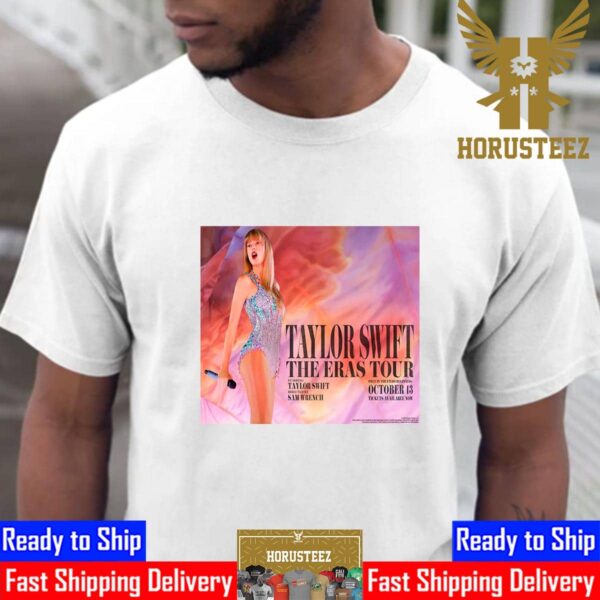 Official Poster For Taylor Swift On The Eras Tour Concert Film October 13th 2023 Unisex T-Shirt