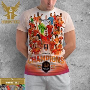 Official Poster Houston Dynamo Are Lamar Hunt US Open Cup Champions 2023 All Over Print Shirt