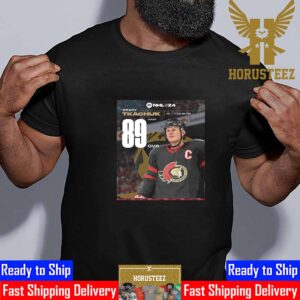 Ottawa Senators Brady Tkachuk In EA Sports NHL 24 Rating Unisex T-Shirt