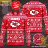 Personalized Kansas City Chiefs Custom Name Number Wool Christmas Ugly Sweater