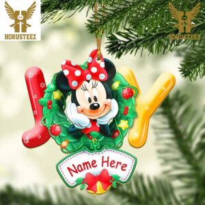 Personalized Mickey Mouse Disney Christmas Tree Decorations Ornament