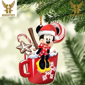 Personalized Minnie Mouse Disney Christmas Tree Decorations Ornament