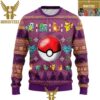 Pokemon Anime Squirtle Happy Pokemom Christmas Holiday Ugly Sweater