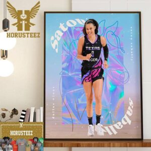 Satou Sabally Has Been Named The Most Improved Player Of WNBA Home Decor Poster Canvas