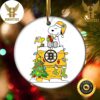 Snoopy Atlanta Falcons NFL Football 2023 Decorations Christmas Ornament