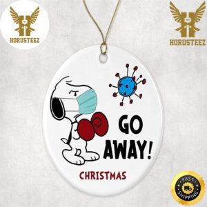 Snoopy Go Away 2023 Peanuts Christmas Tree Decorations Christmas Ornament