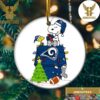 Snoopy Miami Dolphins NFL Weihnachten 2023 Christmas Tree Decorations Ornament