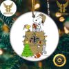 Snoopy Philadelphia Eagles NFL Christmas 2023 Decorations Christmas Ornament