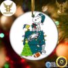 Snoopy New Orleans Saints NFL Player Decorations Christmas Ornament