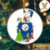 Snoopy Seattle Seahawks NFL Weihnachten 2023 Christmas Tree Decorations Ornament