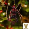 Spiderman Fighting Christmas Tree Decorations Ornaments