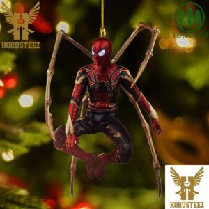 Spiderman Gold Christmas Tree Decorations Ornament