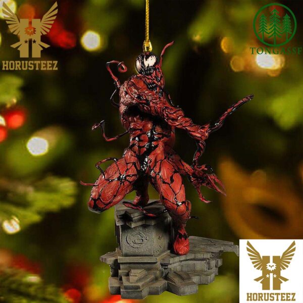 Spiderman Red Venom Christmas Tree Decorations Ornament