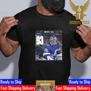 Tampa Bay Lightning Andrei Vasilevskiy Rating At EA Sports NHL 24 Unisex T-Shirt
