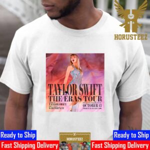 Taylor Swift The Eras Tour Movie Official Poster In Cinemas October 13th 2023 Unisex T-Shirt