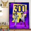 The Atlanta Braves Have Reached The 100-Win Mark For The Second Consecutive Season Home Decor Poster Canvas