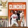 The Baltimore Orioles Will Be Playing In The MLB Postseason For The 1st Time Since 2016 Take October Orioles Home Decor Poster Canvas