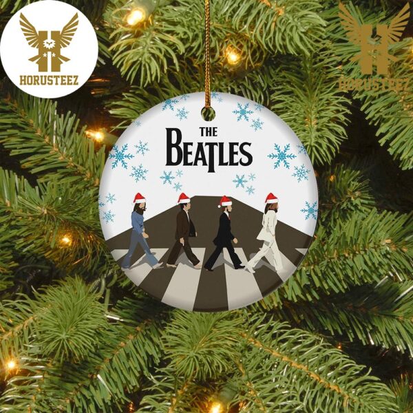 The Beatles Christmas Abbey Road Hip Hop Decorations Christmas Ornament