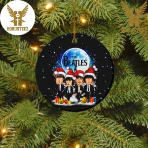 The Beatles Santa Christmas Gift For Fan Hip Hop Dance Decorations Christmas Ornament