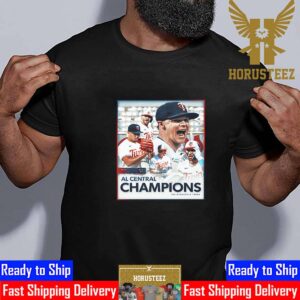 The Minnesota Twins Are Your 2023 AL Central Champions Unisex T-Shirt