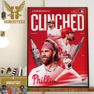 The Reigning NL Champion Philadelphia Phillies Will Be Playing In October Once Again Home Decor Poster Canvas