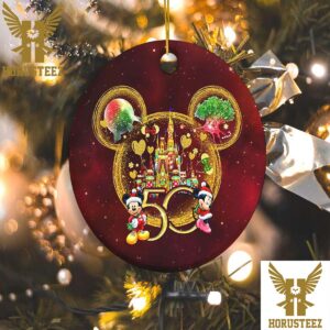 Walt Disney World 50th Anniversary Home Decor Christmas Tree Decorations Ornament