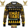 Xmas Baseball Star Wars Funny Christmas Ugly Sweater