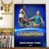 Oliver Ojakaar And Max Dahlin Are The Boys Doubles Champions At US Open 2023 Home Decor Poster Canvas
