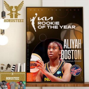 Aliyah Boston Is The 2023 WNBA Rookie Of The Year Home Decor Poster Canvas