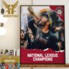 Arizona Diamondbacks Ketel Marte 16 Game Hitting Streak Home Decor Poster Canvas
