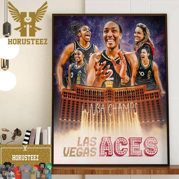 Back To Back 2022 2023 WNBA Champions Are Las Vegas Aces Home Decor Poster Canvas
