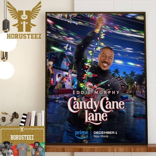 Candy Cane Lane Official Poster Home Decor Poster Canvas