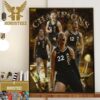 Congratulations Aja Wilson Is The 4th All-Time Playoffs Blocks Leader Home Decor Poster Canvas