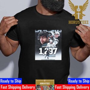 Congratulations to Anze Kopitar 1297 NHL Games Played All With The Los Angeles Kings Unisex T-Shirt