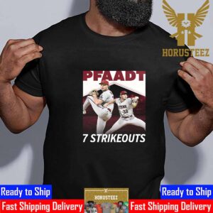Congratulations to Arizona Diamondbacks Brandon Pfaadt 7 Strikeouts Unisex T-Shirt