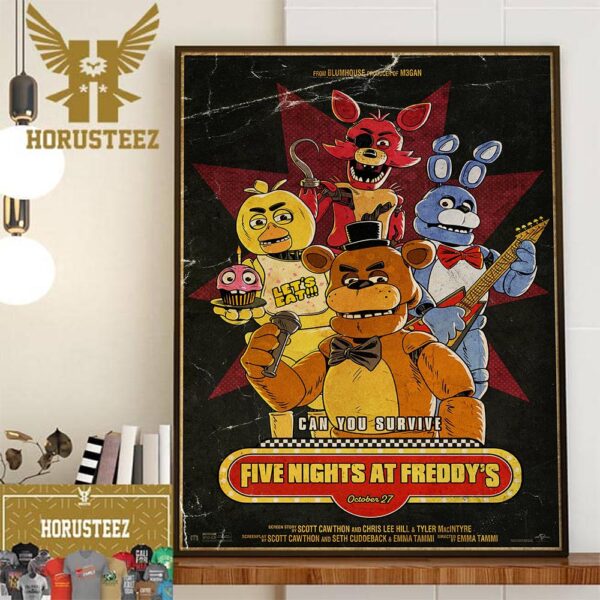 Five Nights at Freddy’s New Poster Home Decor Poster Canvas