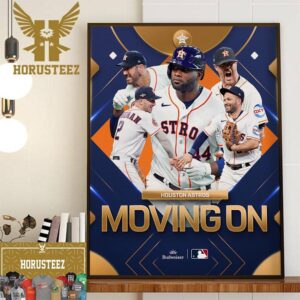 For The 7th Straight Season The Houston Astros Are Headed To The ALCS 2023 MLB Postseason Home Decor Poster Canvas
