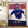 The Texas Rangers Are Heading to 2023 MLB World Series Home Decor Poster Canvas